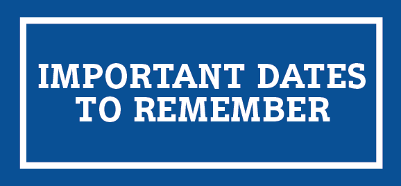 important-dates-to-remember